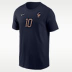 Playera de futbol Nike para hombre Kylian Mbappé FFF