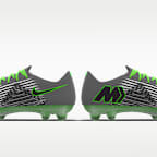 รองเท้าสตั๊ดฟุตบอลไม่หุ้มข้อสำหรับพื้นสนามทั่วไปออกแบบเอง Nike Mercurial Superfly 11 Elite By You