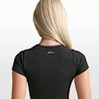 NikeSKIMS Ribbed Seamless Women's Short-Sleeve Top
