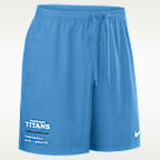 Shorts Nike de la NFL de tejido Woven para hombre Tennessee Titans