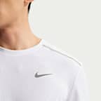 ナイキ マイラー メンズ Dri-FIT UV プロテクション ショートスリーブ ランニングトップ