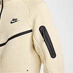 Chamarra Windrunner de tejido Fleece de cierre completo para hombre Nike Tech