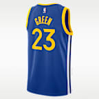 Golden State Warriors Icon Edition Men's Nike Dri-FIT NBA Swingman Jersey