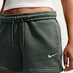 Nike Studio Fleece Medium Weight Women's Mid-Rise Shorts