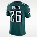Jersey Nike Dri-FIT de la NFL Limited para hombre Saquon Barkley Philadelphia Eagles