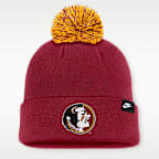 Florida State Peak Men's Nike College Cuffed Beanie
