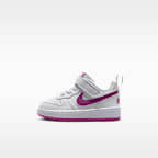 Tenis para bebé e infantil Nike Court Borough Low Recraft