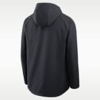 Chamarra con gorro y cierre completo Nike Therma-FIT de la MLB para hombre New York Yankees Authentic Collection