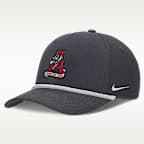 Alabama Sideline Rope Rise Men's Nike College Adjustable Hat