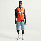 Jersey Nike Swingman de la NBA para hombre de Kawhi Leonard de Los Angeles Clippers City Edition