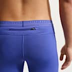 กางเกงวิ่งรัดรูปผู้ชายยาว 1/2 ส่วน Dri-FIT Nike Stride