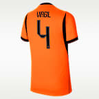 Virgil van Dijk Netherlands National Team 2026 Stadium Home Big Kids' Nike Dri-FIT Soccer Jersey