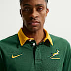 Maillot de rugby à manches longues Nike Springboks Domicile pour homme