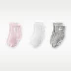 Nike Verbiage Gripper Socks (3 Pairs) Baby Socks