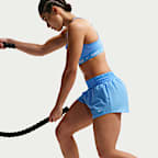 Nike One Dri-FIT-Shorts mit mittelhohem Bund und Futter für Damen (ca. 7,5 cm)