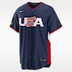 USA Baseball 2026 World Baseball Classic Men's Nike Stadium Jersey