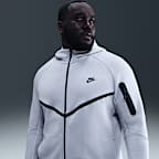 Chamarra Windrunner de tejido Fleece de cierre completo para hombre Nike Tech