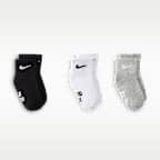 Calcetines para bebé Nike Verbiage Gripper Socks (3 pares)