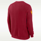 USC Sideline Club Men's Nike College Pullover Crew