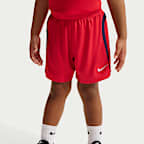 Conjunto de jersey y shorts Dri-FIT infantil Nike Sportswear Goal Mode