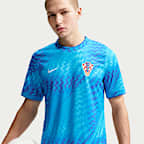 Croatia 2026 Pre-Match Men's Nike Dri-FIT Football Pre-Match Short-Sleeve Top