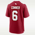 Jersey de fútbol americano Nike NFL Game para hombre James Conner Arizona Cardinals