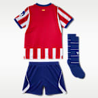 Atlético Madrid 2026/27 Stadium Home Younger Kids' Nike Football Replica 3-Piece Kit