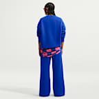 Nike Studio Fleece Medium Weight Women's Mid-Rise Wide-Leg Pants