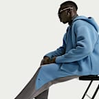 Nike Tech Men's Colour-Block Open-Hem Fleece Trousers
