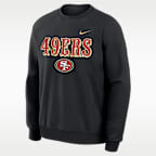 San Francisco 49ers Rivalries Collection Primary Men's Nike Dri-FIT NFL Pullover Crew