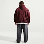 Nike Standard Issue geborstelde zware oversized basketbalbroek voor heren