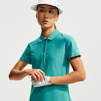 เสื้อโปโลกอล์ฟแขนสั้นผู้หญิง Dri-FIT Nike Victory