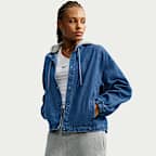 Nike Sportswear Women's Loose Heavyweight Fleece Denim Jacket