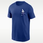 Los Angeles Dodgers 2-Hit Men's Nike MLB T-Shirt
