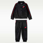 Conjunto de 2 piezas Dri-FIT con ribetes y cierre completo Propus Lifestyle para bebé (12 a 24 meses) Nike