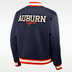 Auburn Legacy Men's Nike College Full-Snap Bomber Jacket