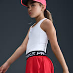 Nike Pro Big Kids' (Girls') Dri-FIT 2-in-1 Shorts