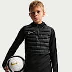 Nike Academy Winter Warrior Therma-FIT Genç Çocuk Futbol Antrenman Üstü