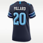 Jersey Nike de la NFL Game para mujer Tony Pollard Tennessee Titans Rivalries Collection