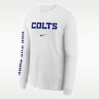 Indianapolis Colts Rivalries Collection Max90 Big Kids' Nike NFL Long-Sleeve T-Shirt