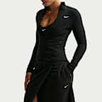Nike One Women's Therma-FIT Mid-Rise Fleece Maxi Skirt