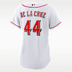 Jersey Nike de la MLB Replica para mujer Elly De La Cruz Cincinnati Reds