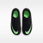 Tacos de futbol para terrenos múltiples de corte low para niños de preescolar Nike Jr. Mercurial Vapor 17 Club