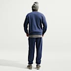 Sudadera de cuello redondo holgada para hombre Nike Solo Fleece