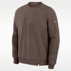 Sudadera de cuello redondo sin cierre Nike Dri-FIT de la NFL para hombre Detroit Lions Primary