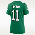 A.J. Brown Philadelphia Eagles Women's Nike NFL Game Football Jersey