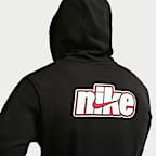 Sudadera con gorro de cierre completo de French Terry para hombre Nike Sportswear Club