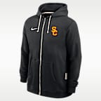 USC Sideline Men's Nike Dri-FIT College Full-Zip Hoodie