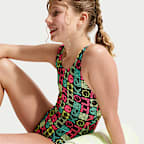 Costume intero U-Back Nike Swim – Ragazza