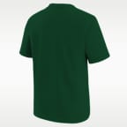 Playera Nike de la NFL para niños talla grande New York Jets Logo